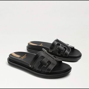 NWT Sam Edelman Valero Sandal, Black Leather